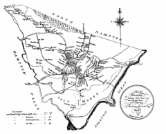Hampton NH Map 1806 Hampton NH Map 1806