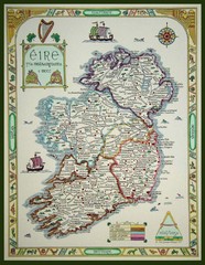 Hand-Drawn Ireland Map