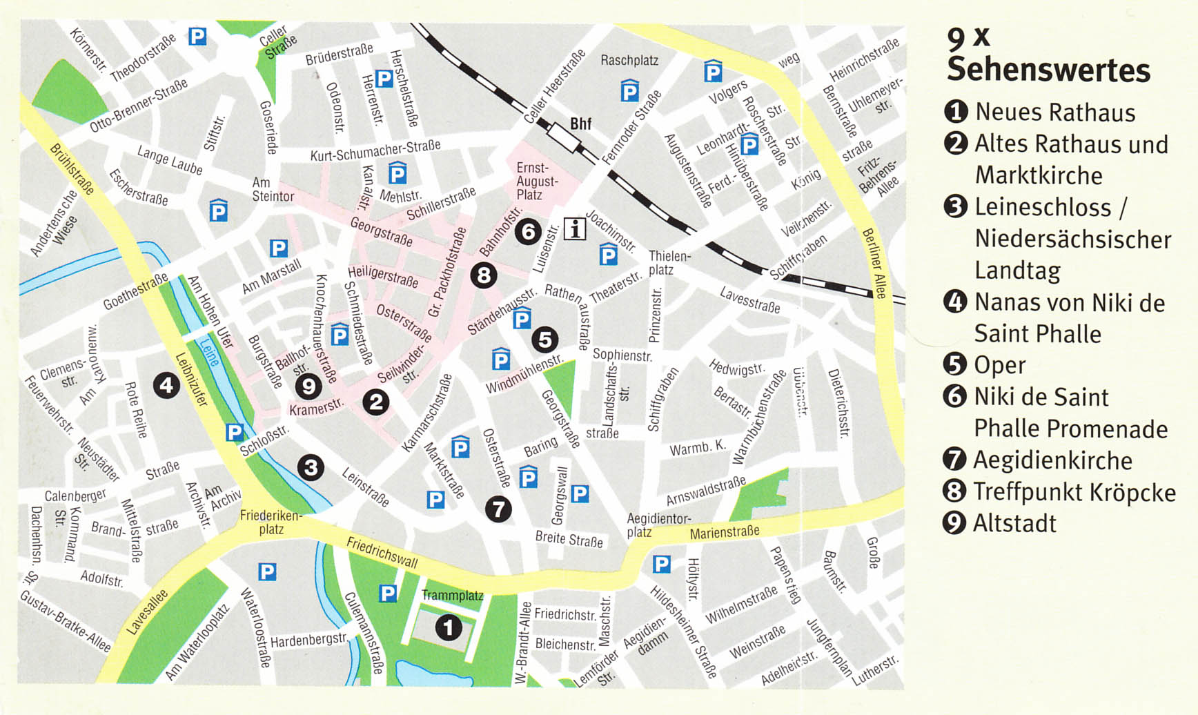 Hannover Map - Hannover • mappery