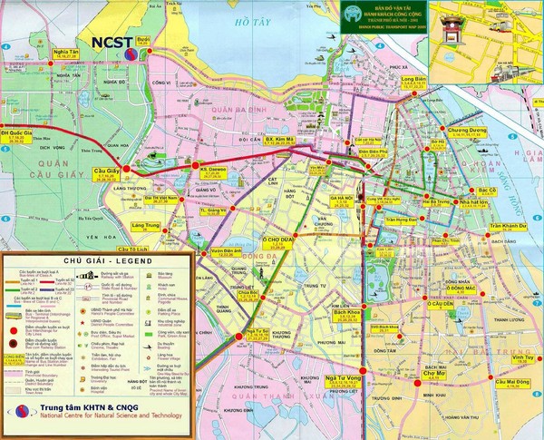 Hanoi Public Transport Map