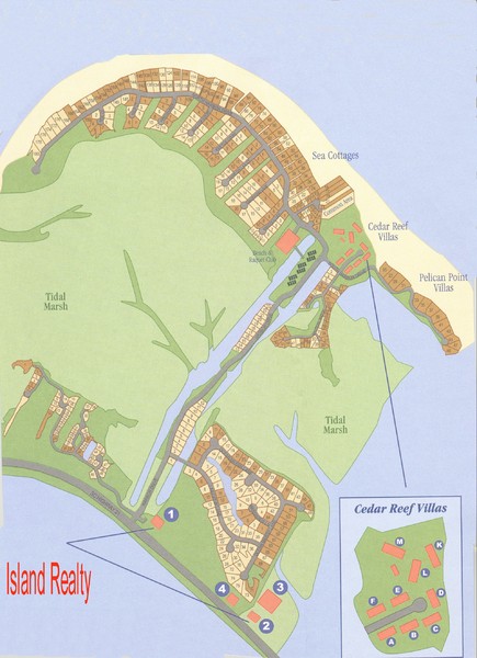 Harbor Island Real Estate Map