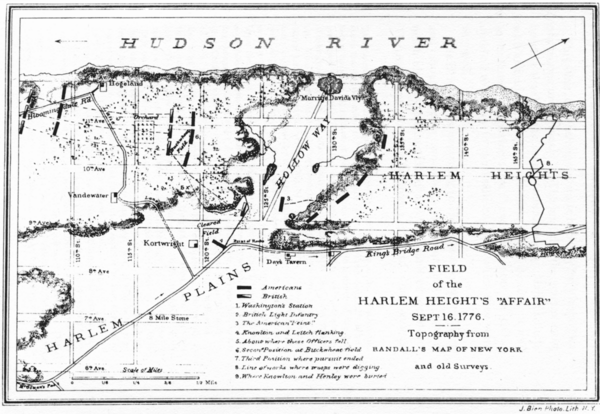 Harlem Hieghts Affair Map