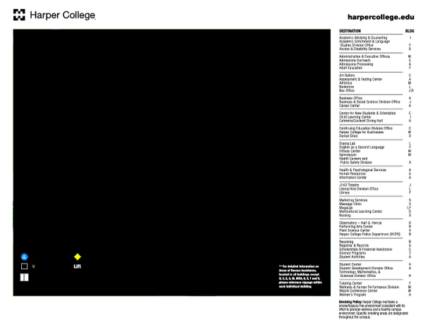 Harper College Campus Map