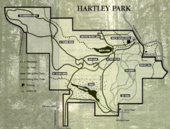 Hartley Park Map Hartley Park Map