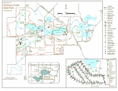 Hartman Creek State Park Map Hartman Creek State Park Map