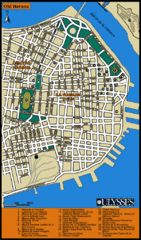 Havana Tourist Map