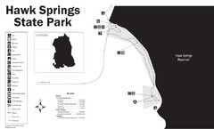 Hawk Springs State Park Map