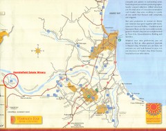 Hawkes Bay Wine Country Map