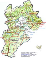 Hebei Tourist Map