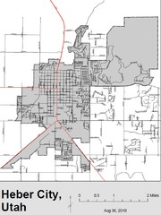 Heber City Street Map