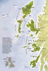 Hebrides Islands Map