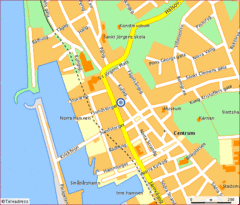 Helsingborg City Map