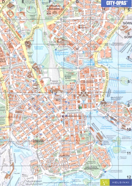 Helsinki center 2 Map