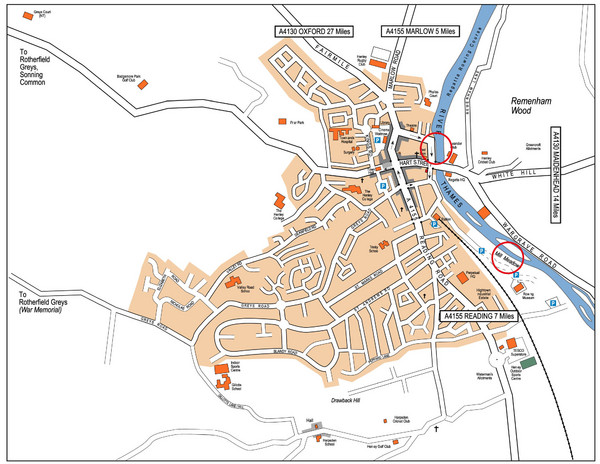 Henley-on-thames Map