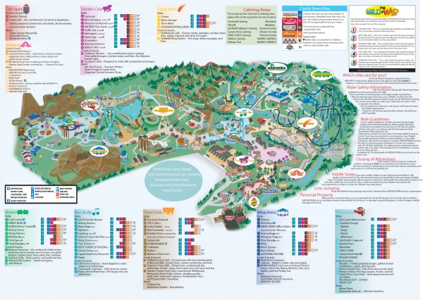 Hershey Park Official Map