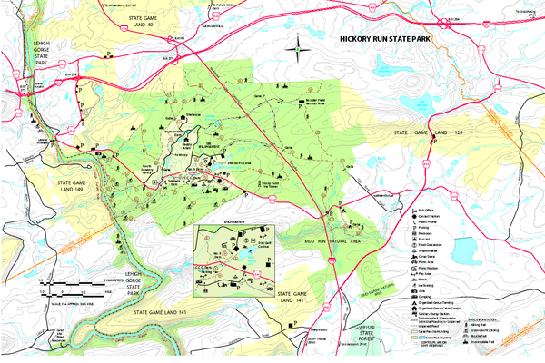 Hickory Run State Park Map - Maping Resources