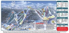Hidden Valley Ski Trail Map