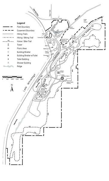 High Cliff Park Map