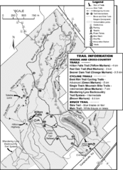 Hilton Falls Trail Map