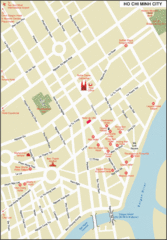 Ho Chi Minh City Map