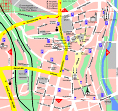 Hof Center Map
