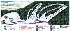 Holiday Mountain Ski Trail Map