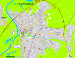 Holzminden Map Holzminden Map