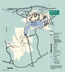 Hopkinton State Park trail map