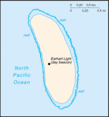 Howland Island Tourist Map