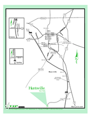 Huntsville, Texas State Park Location Map