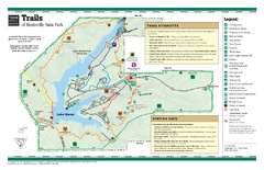 Huntsville, Texas State Park Trail Map