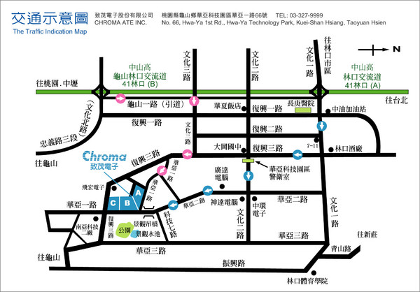 Hwa-Ya Technology Park Map