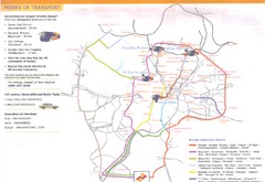 Hyderabad Transportation Map