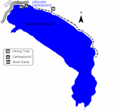 Hyrum State Park Map Hyrum State Park Map