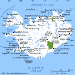 Iceland Hiking Map Iceland Hiking Map