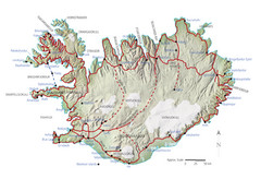 Iceland Tourist Map