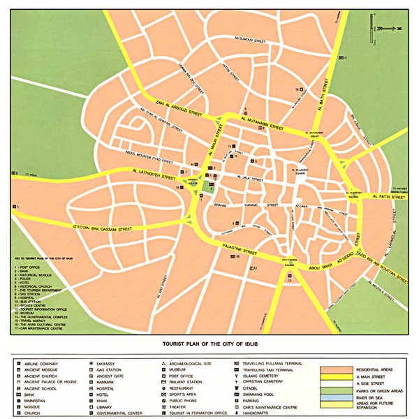 Idlib City Map