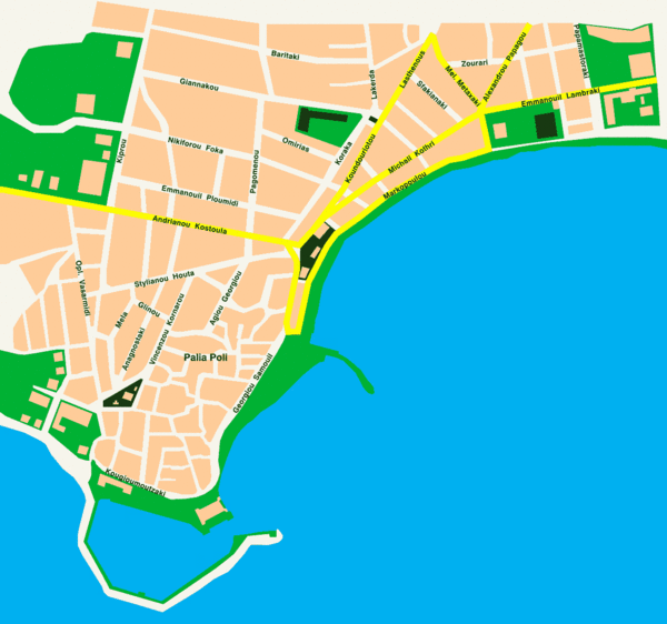 Ierapetra City Map