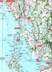 Igoumenitsa to Patras Travel Map