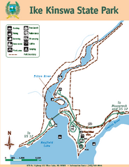 Ike Kinswa State Park Map
