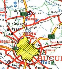Ilfov Map