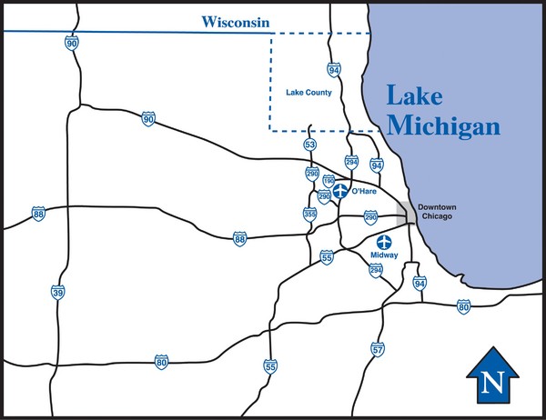 Illinois Highway Map