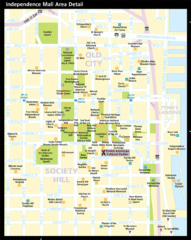 Independence Hall, Philadelphia Tourist Map Independence Hall, Philadelphia Tourist Map