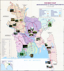 India Archaelogical Sites Map