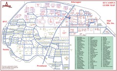 India Institute of Technology Campus Map