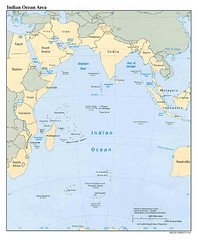 Indian Ocean Area Map