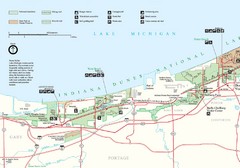 Indiana Dunes Park Map