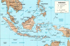 Indonesia Island Map