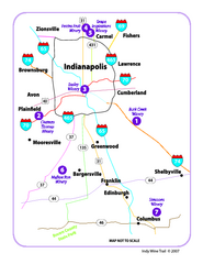Indy Wine Trail Map