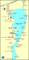 Inlay Lake Map